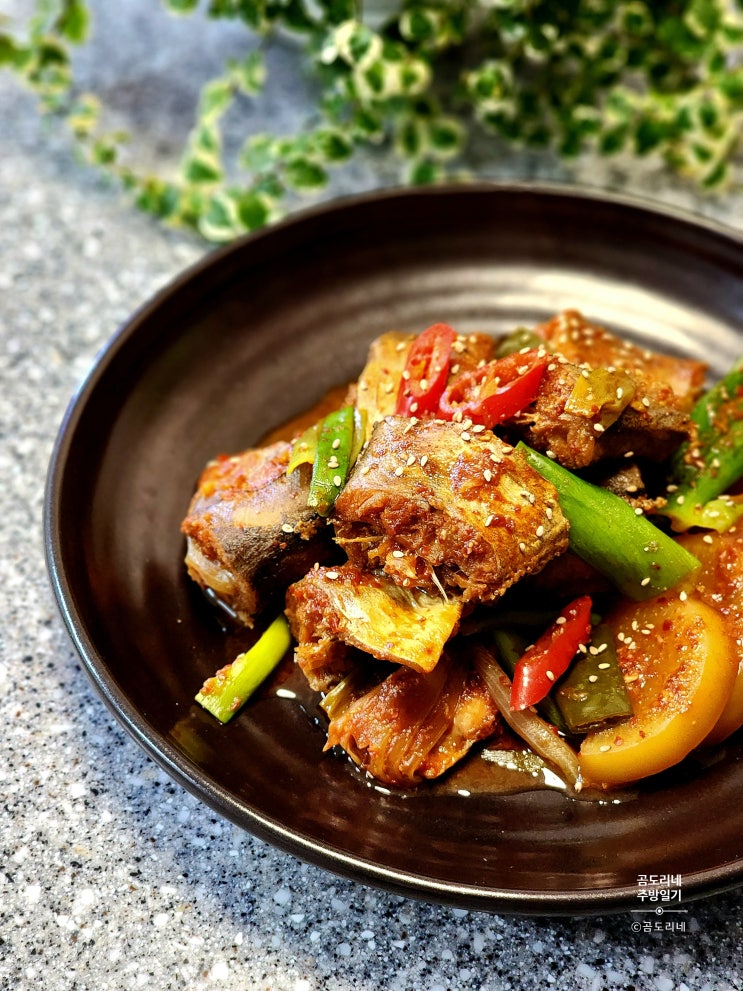  백종원 코다리조림 만드는법 생선찜양념 레시피 코다리무우조림