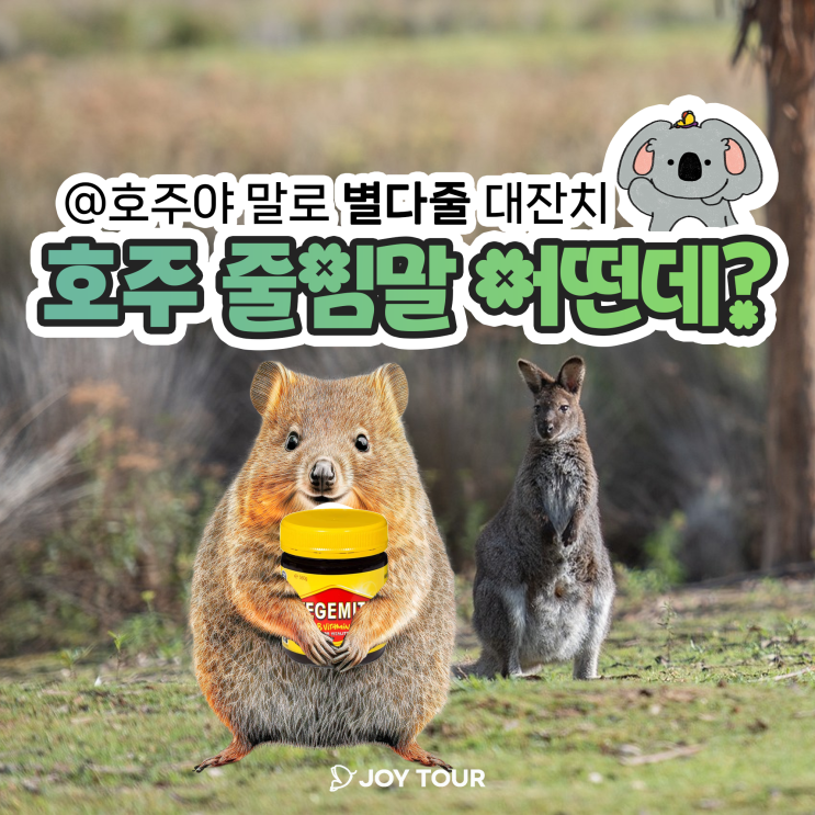  [호주생활] 호주 줄임말 모음 - 진정한 별다줄 어떤데?