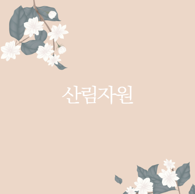  산림자원직의 모든것