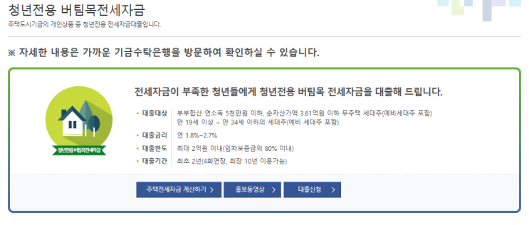  청년전용 버팀목 전세자금대출 후기 -1. 집 알아보기 및 대출신청과정