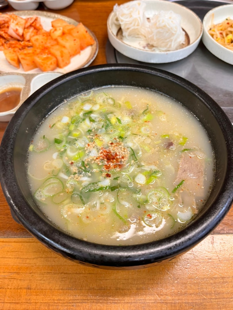  [가산 가산디지털단지 금천구] 국밥 곰탕 맛집 사랑채나주곰탕