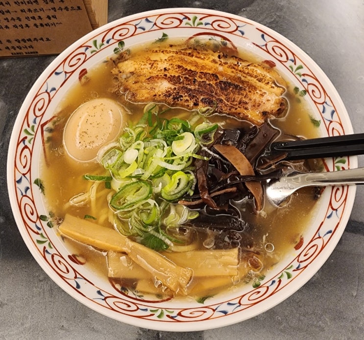  칸키라멘 - 닭곰탕 맛이 느껴지는 신정동 목동역 근처 라멘로드!