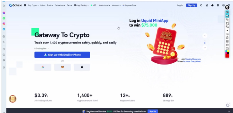  초보자들이 Gate.io 게아오를 이용하여 매일 150불 이상을 벌 수 있는 방법
