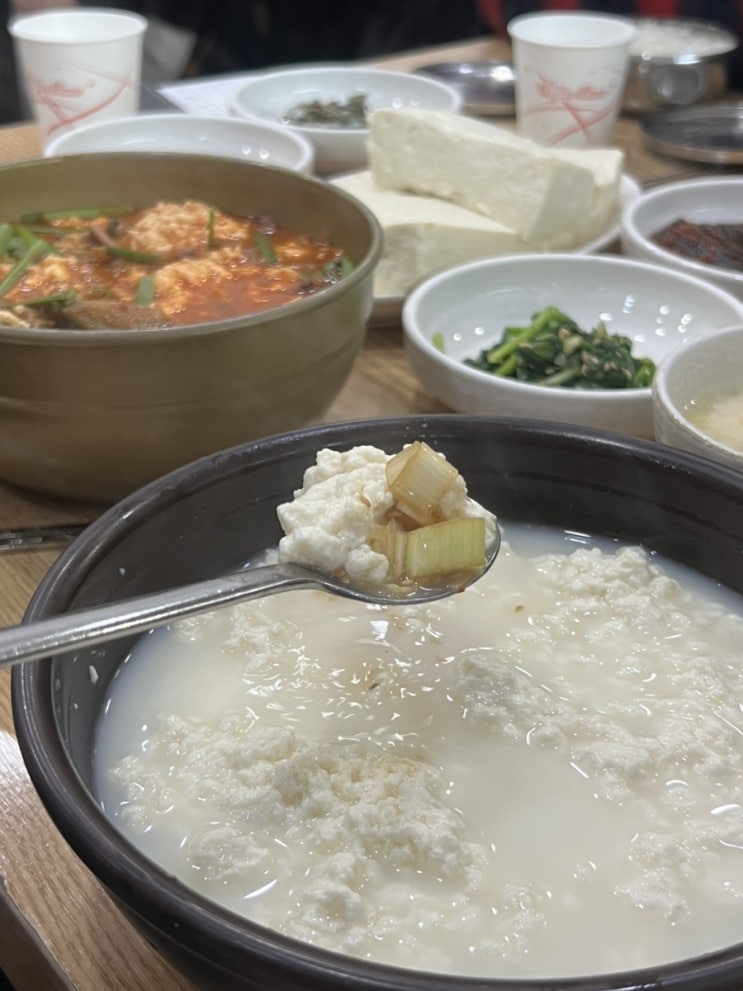 강원도여행 강릉짬뽕순두부맛집 초두부극추천! 동화가든