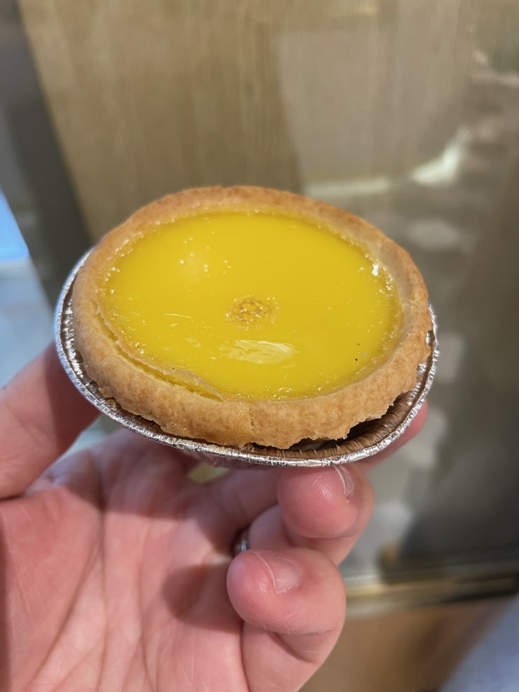  부드러운 홍콩식 에그타르트 맛보기 / 홍콩 타이청 베이커리 ( TAI CHEONG BAKERY )