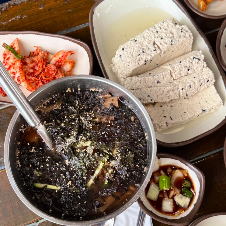  인천 소래산 맛집 소래산묵밥 등산 후 막걸리 한잔