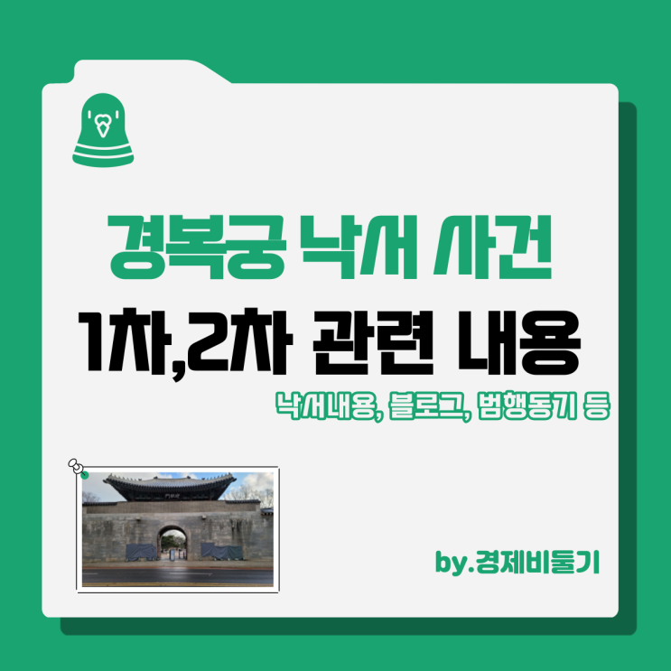 <b>경복궁 낙서</b> 사건 범인 내용 가수 범행동기 블로그 검거