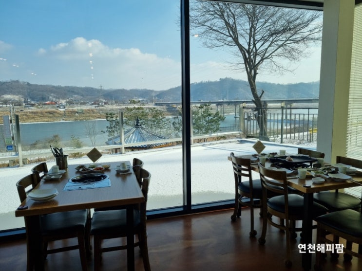  임진강뷰 연천파크골프장 인근맛집 강마을매운탕