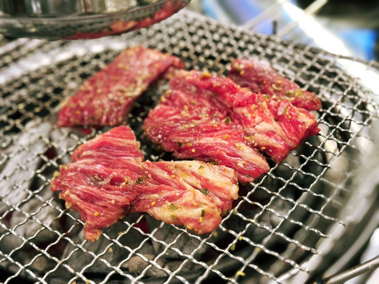  부천시청역 맛집 숯불양념 소갈비 고기집 ‘우대포’
