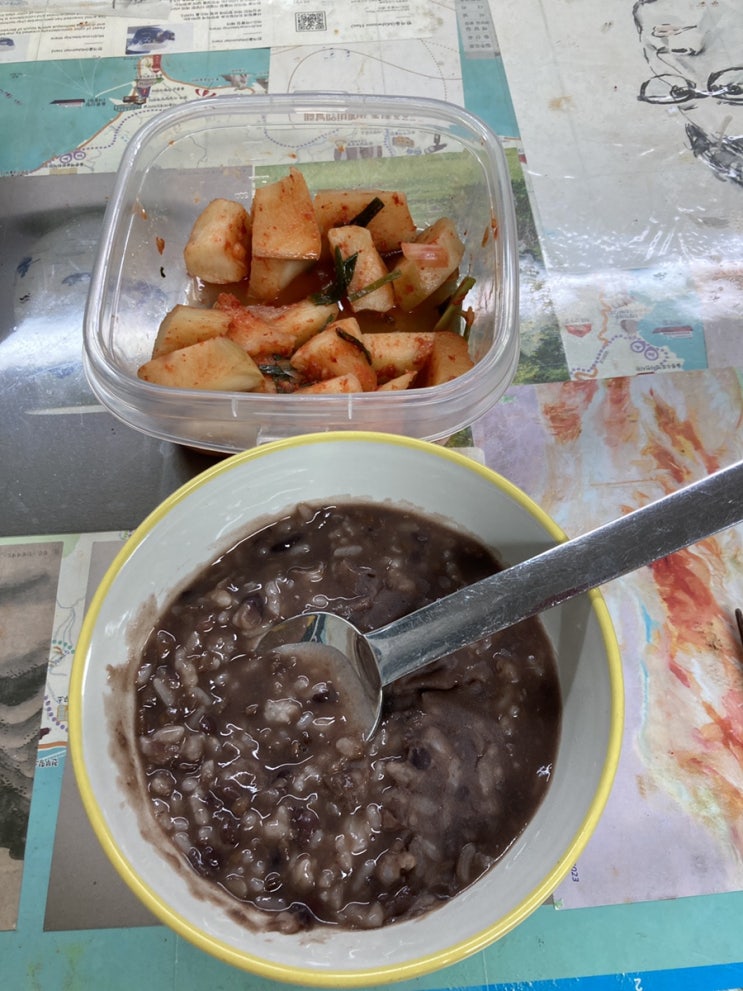 <b>동짓날</b>엔 우리 꿀물표 동짓팥죽 먹기^^