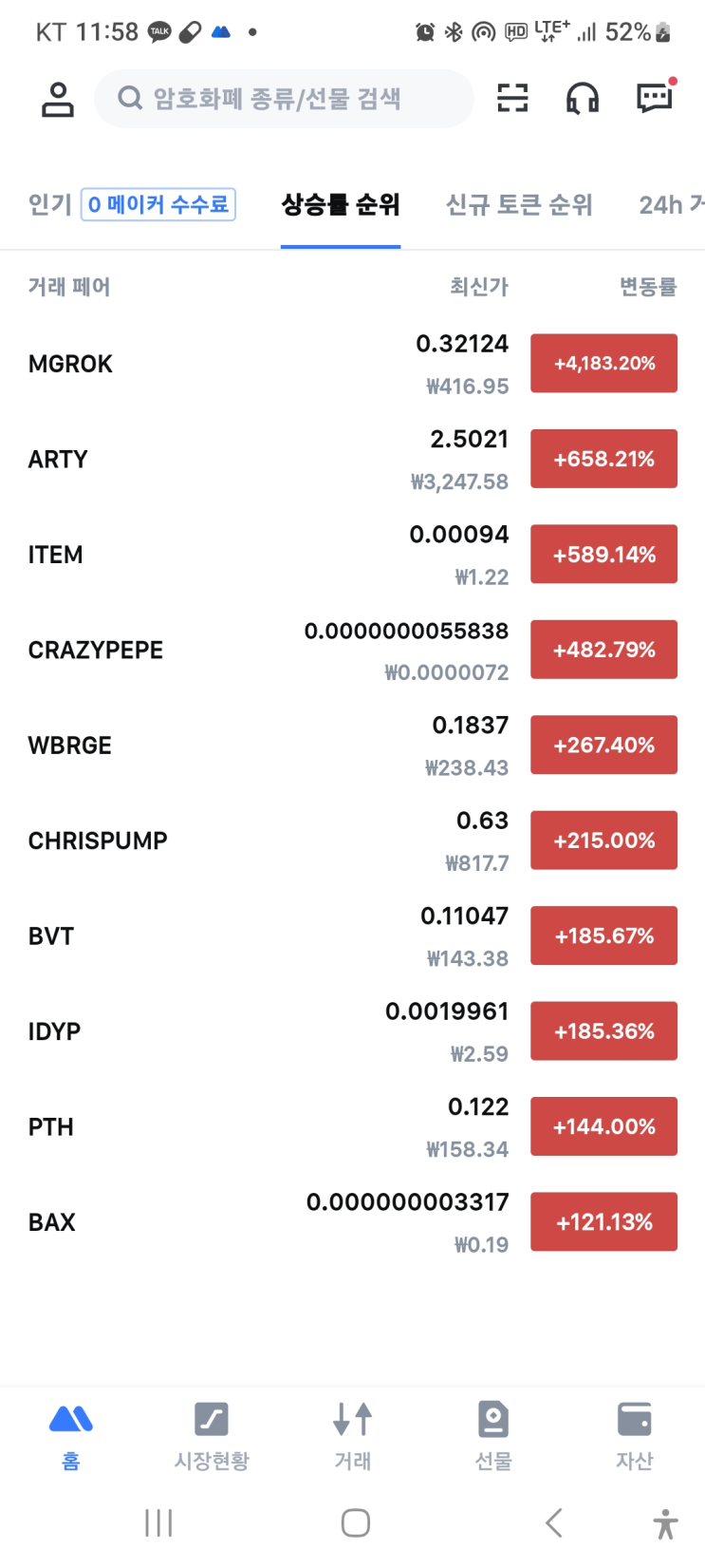  밈 불장~ 크레이지페페 CRAZYPEPE 정보 - MEXC글로벌