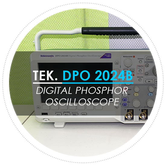  중고 오실로스코프 텍트로닉스 TEKTRONIX DPO2024B  4Ch Oscilloscope 계측기 대여 렌탈 판매