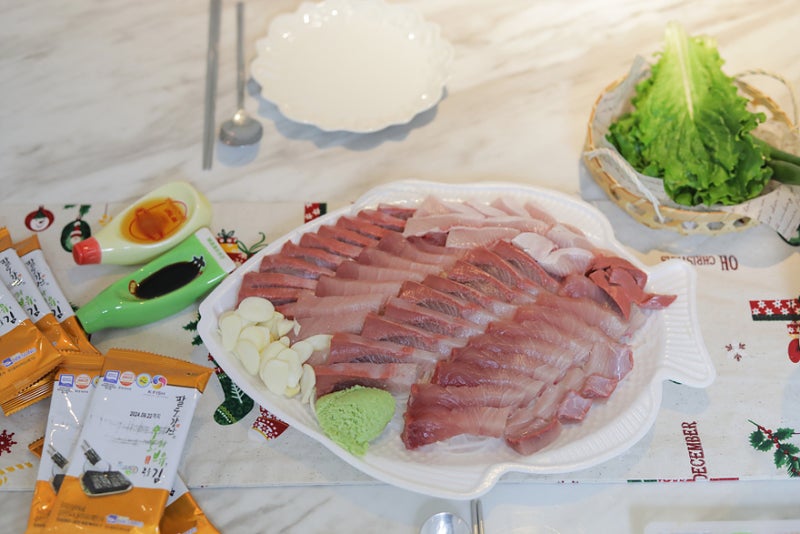광주 대방어 포장 매월동 수산시장 호남수산 대방어회 맛집