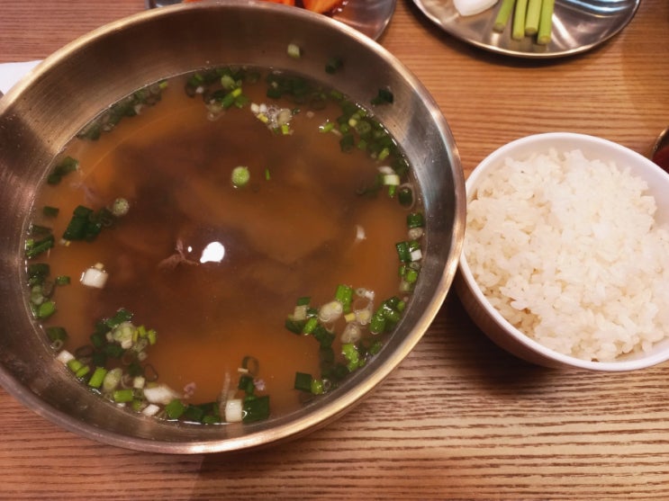 구월동 맛집 인천시청 곰탕전문점 풍미관