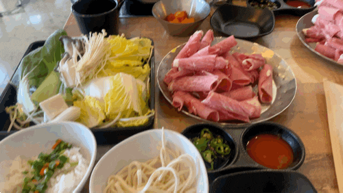  성남 신흥역 혼밥하기 좋은 샤브샤브 맛집 혼자샤브 또또또간집