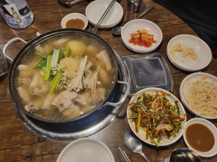  춘천효자동술집 강대후문맛집 원이네닭발에서 닭한마리와 영계튀김 후기