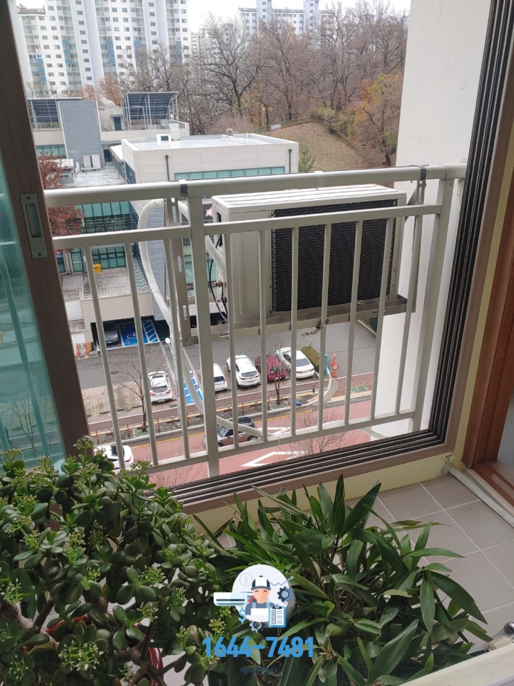  화성에어컨설치 병점 태안주공 이전 설치