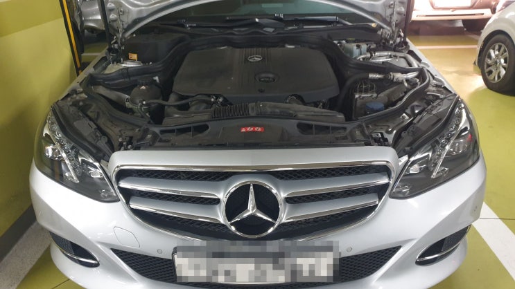  벤츠 E250 배터리 교체 방법과 밧데리 규격[W212]