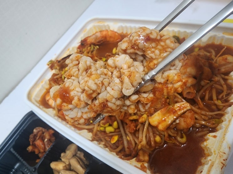  춘천후평동맛집 대구아구찜에서 아귀해물섞어찜 포장 후기