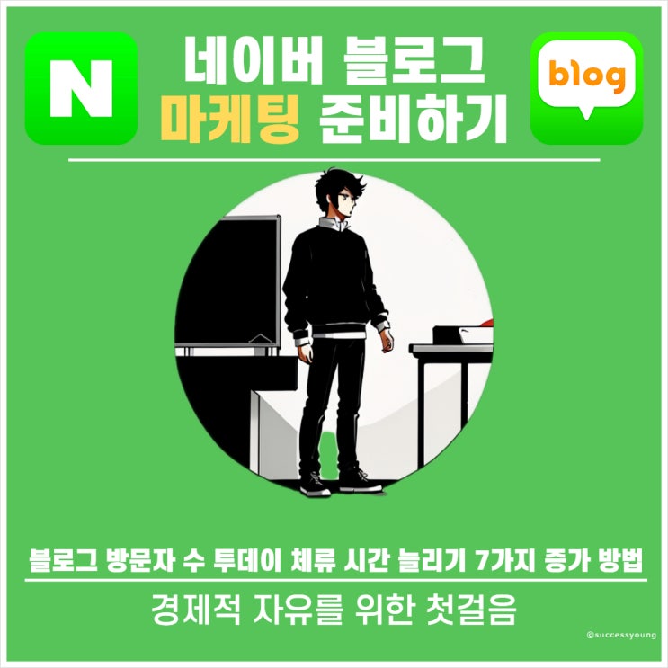  블로그 방문자 수 투데이 체류 시간 늘리기 7가지 증가 방법