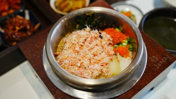  속초 교동 맛집 속초그바다로, 정갈함은 기본 맛은 대박 가리비솥밥 & 붉은대게살솥밥 강추