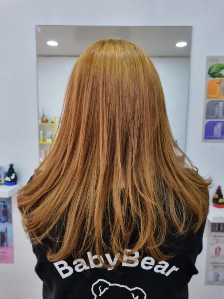  탈색해도 부드러운 머리카락 유지 가능한 송천동미용실 