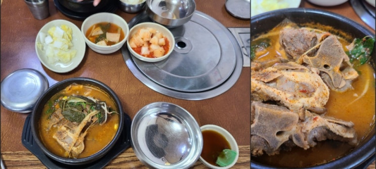  제주 삼양 뼈해장국 맛집 아침식사 가능한 삼산 감자탕 내 돈 내산