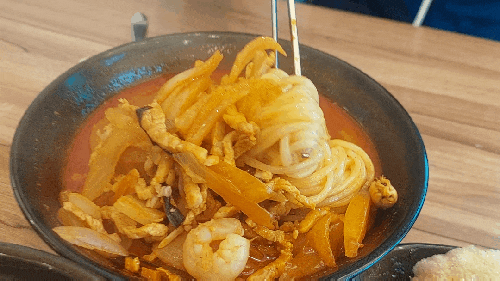  [강릉 교동 맛집] 룽성 :: 칼칼한 고기짬뽕, 바삭쫀득 찹쌀 탕수육이 맛있는 강릉원주대 근처 중국집