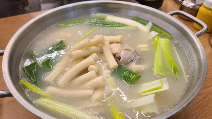 제주 삼화맛집 권가칼국수 닭한마리 자가제면 칼국수