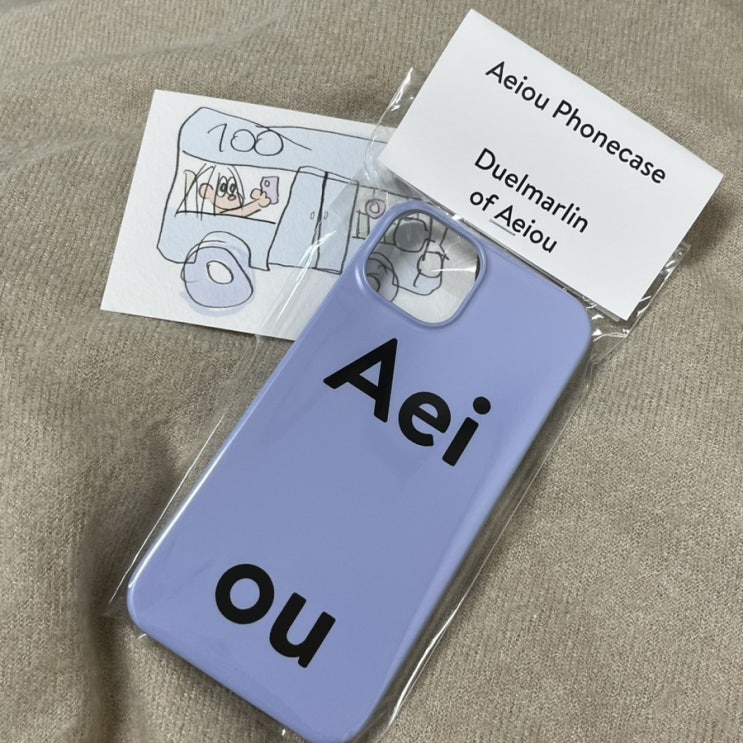  [아에이오우 Aeiou] Aeiou Phone case_Blueberry Soda  | #아에이오우아이폰 #아에이오우폰케이스 #29cm셀렉트샵