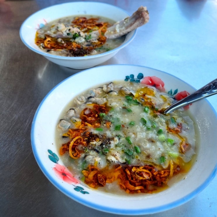  호이안 현지인이 강추하는 안방비치 죽 맛집