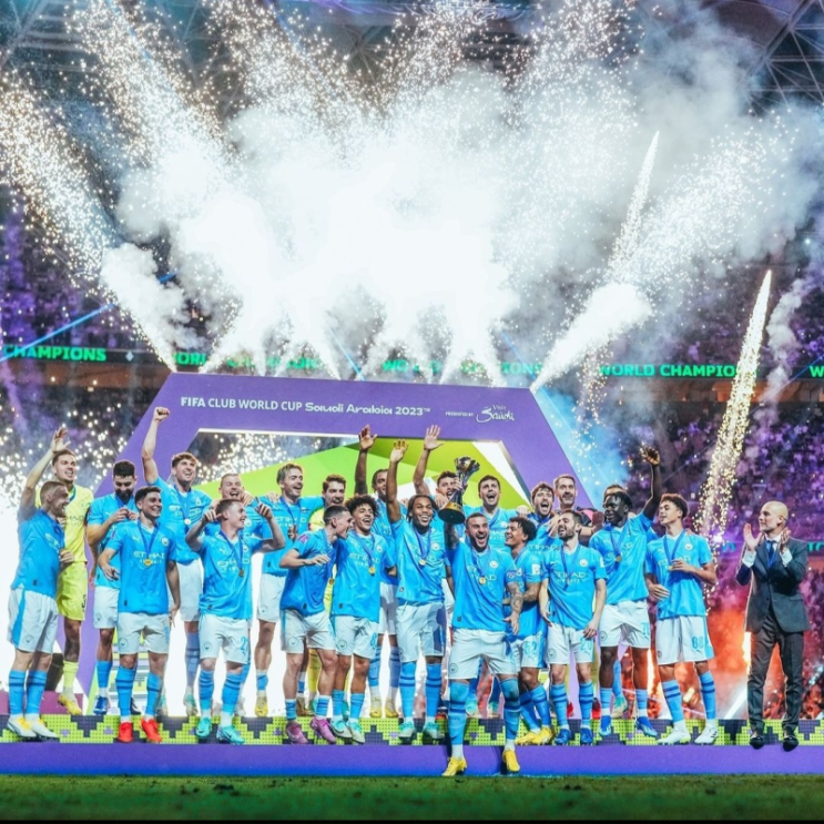  FIFA 클럽 월드컵 맨시티 우승 2023년 5관왕 달성