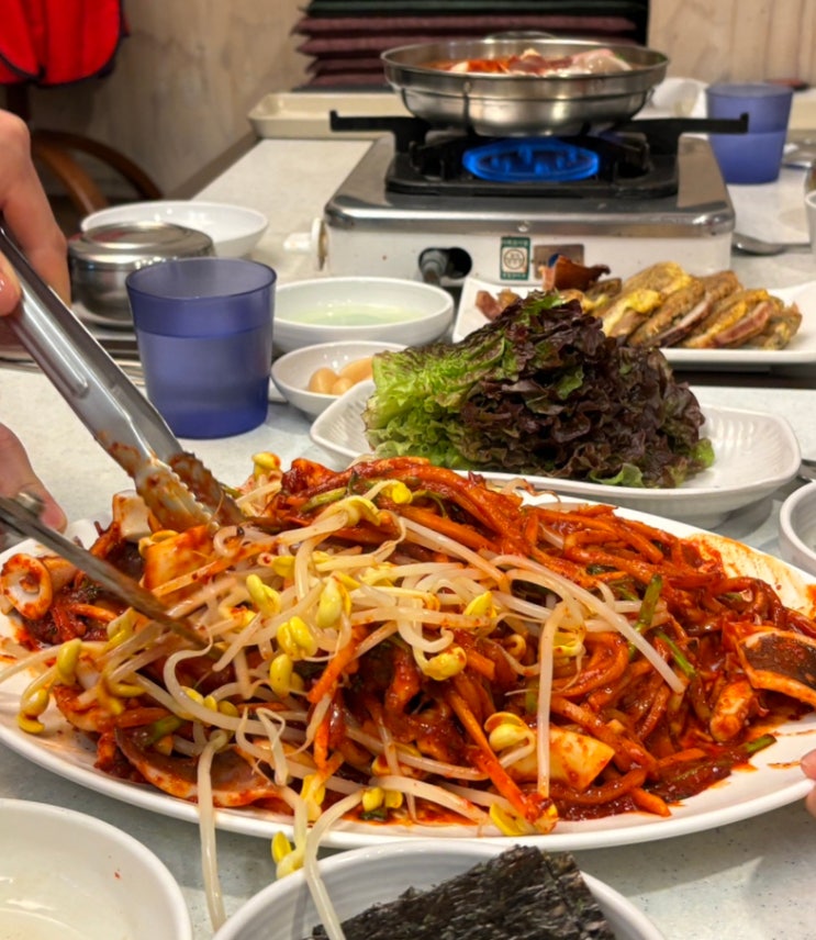  [안양 맛집] 울릉도 오징어 보쌈_계속 생각나는 매꼼한 맛