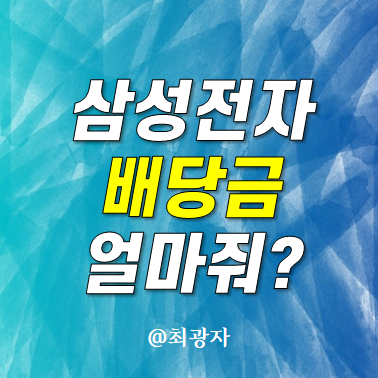<b>삼성전자 주가</b> 배당 일정 배당금 지급일 우선주 전망