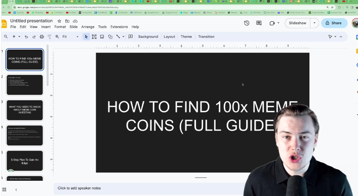  다음 100배 떡상 meme coin 밈 코인을 찾는 방법