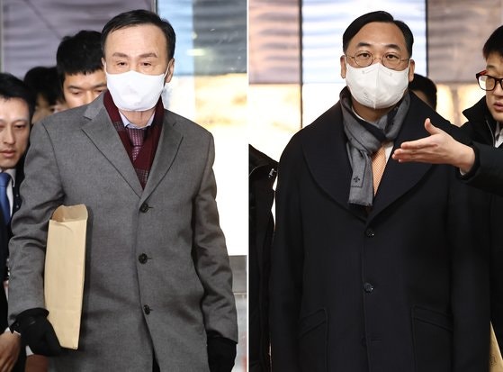 출신 <b>곽정기</b> 변호사 구속... 대검 차장검사 출신 <b>임정혁</b>은 기각