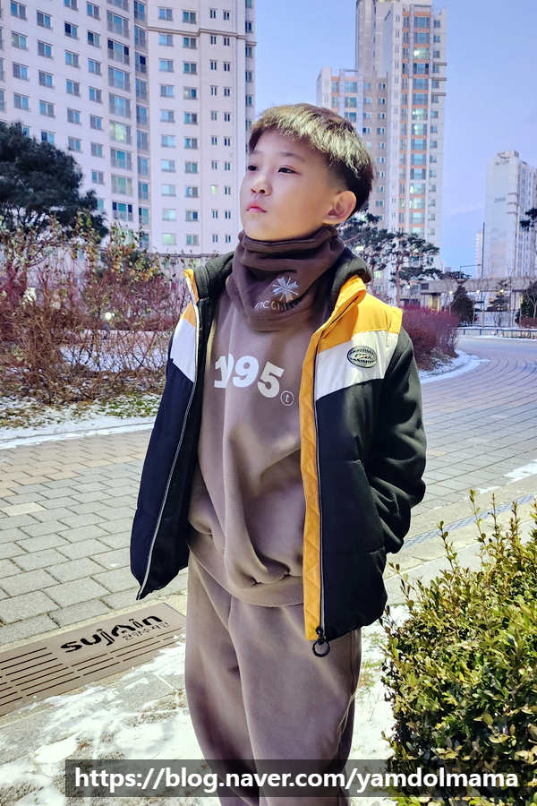  주니어넥워머로 추운 겨울 따뜻하게 보내기