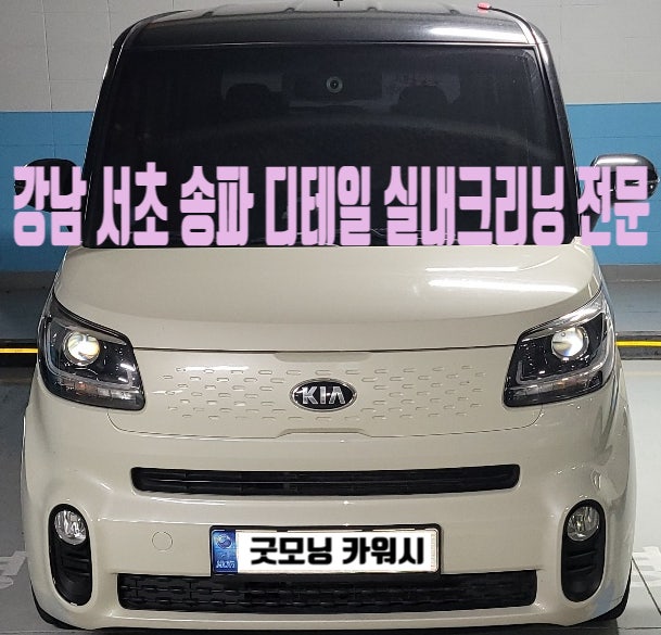  강남서초 양재동 우면동 실내 세차 곰팡이 제거 내부 클리닝 방법
