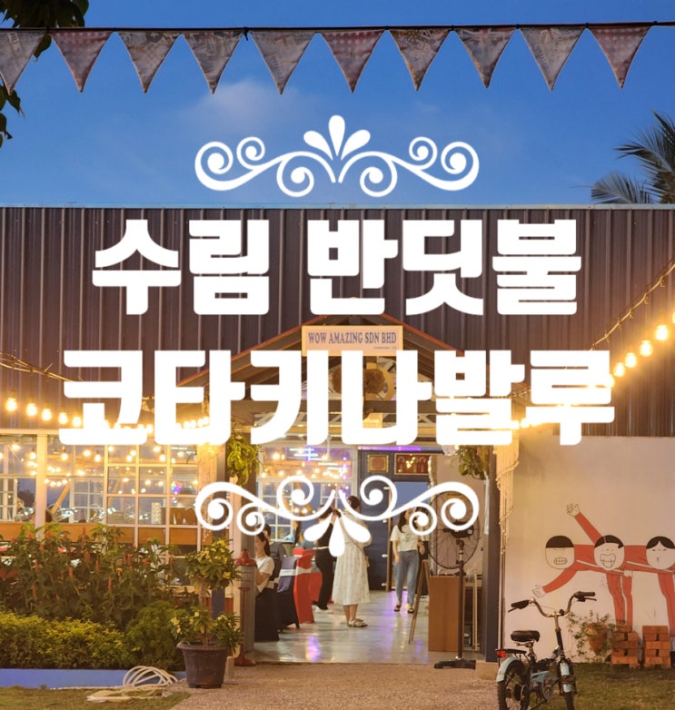  실시간 수림 반딧불 투어ㅣ코타키나발루