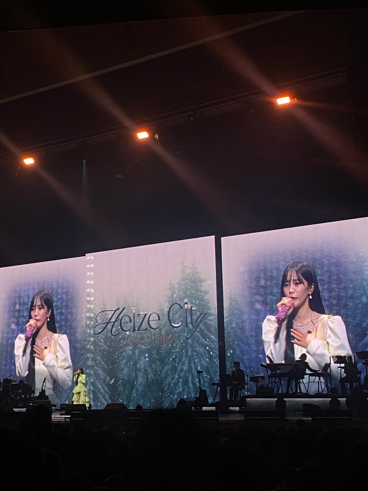 <b>헤이즈</b> <b>콘서트</b> <Heize City : Last Winter> 초대 후기