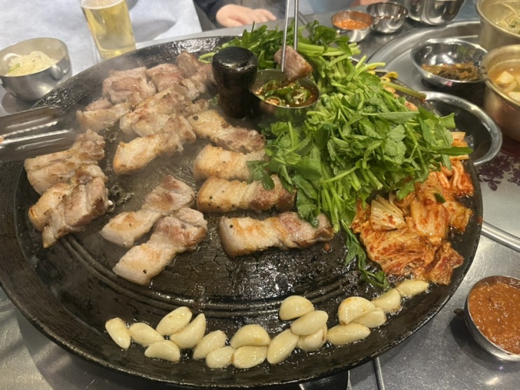  (화성/새솔동) 새솔동 고기집 솥뚜껑 삼겹살 목살 맛집 목구멍 화성점