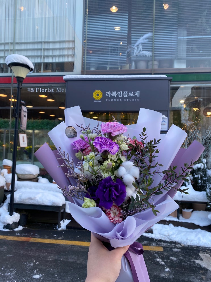  군산 라복임플로체 몇 없는 대형 플라워샵 크리스마스 엄마 선물 성공적 구성 좋은 군산 꽃다발