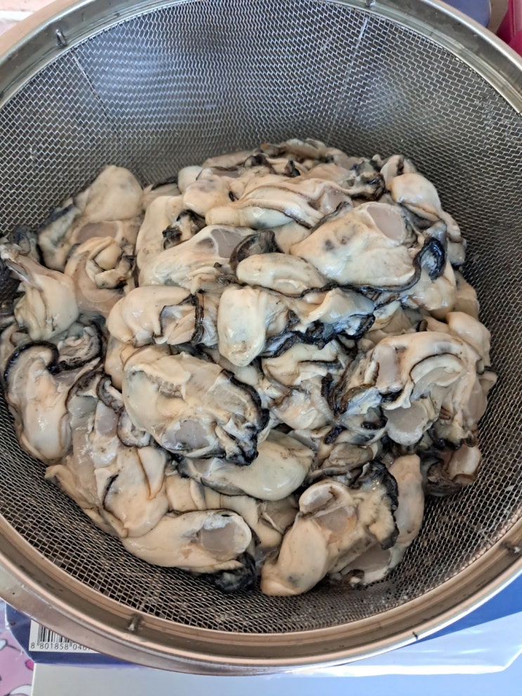  통영생굴 택배 대길수산 생글생굴 내돈내산 후기!