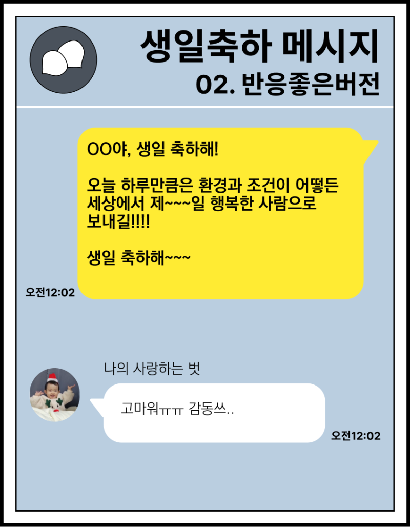 생일축하 메시지 | 무조건 써먹는 센스있고 재미있는 감동적인 문구 8가지 : 네이버 블로그, image size:800x1028