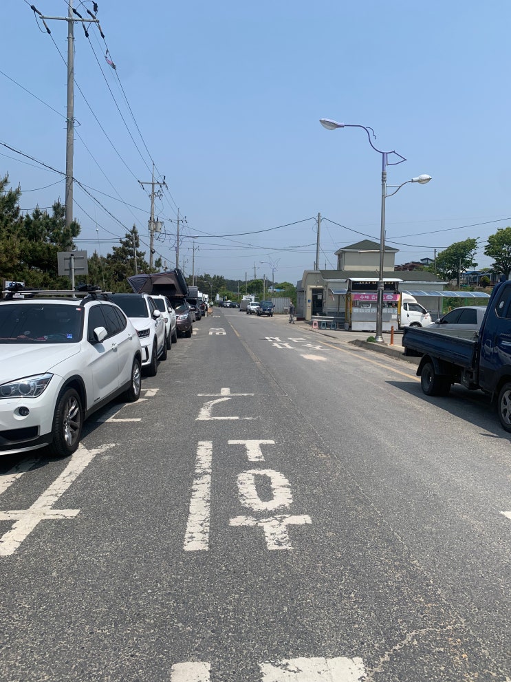  충남 보령 해루질 가능한 독산해수욕장 노지캠핑