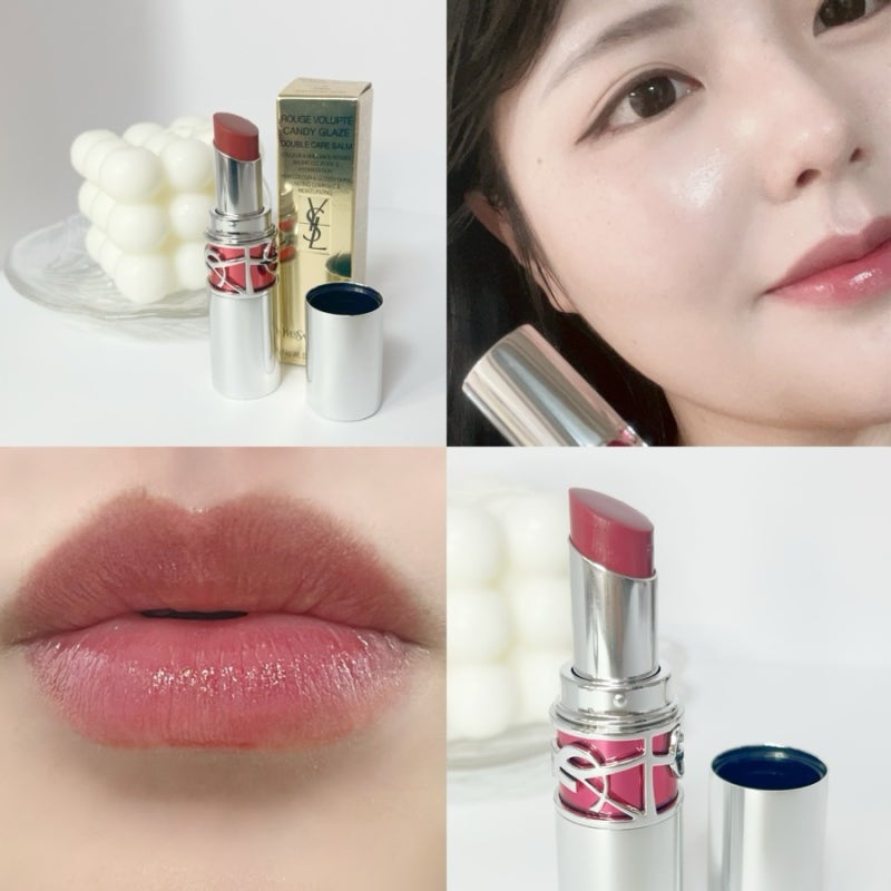 입생로랑 캔디 글레이즈 컬러밤 5호 핑크새티스팩션 쿨톤 웜톤 모두 추천해