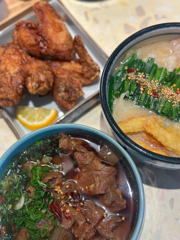  해운대 맛집 코무기코 스지우동과 모츠짬뽕이 훌륭해