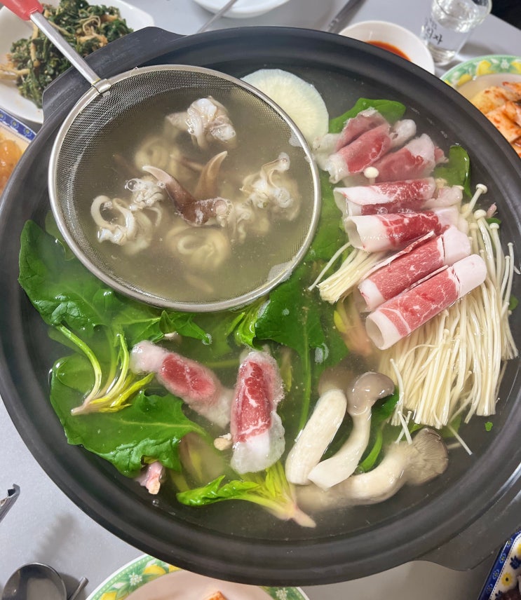  여수 수산시장 승주해산물 제철 새조개 샤브샤브 후기