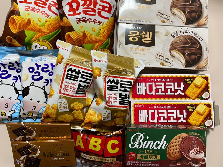  롯데 12월 월간과자 리뷰_농카 구독 서비스