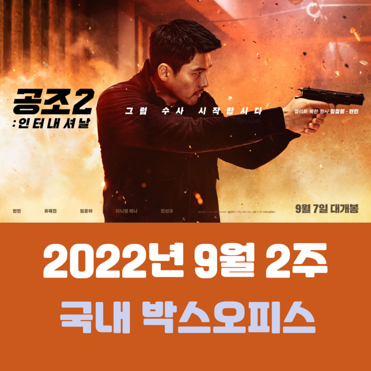  [2022년 9월 2주] 2022년 추석 연휴 승자는?